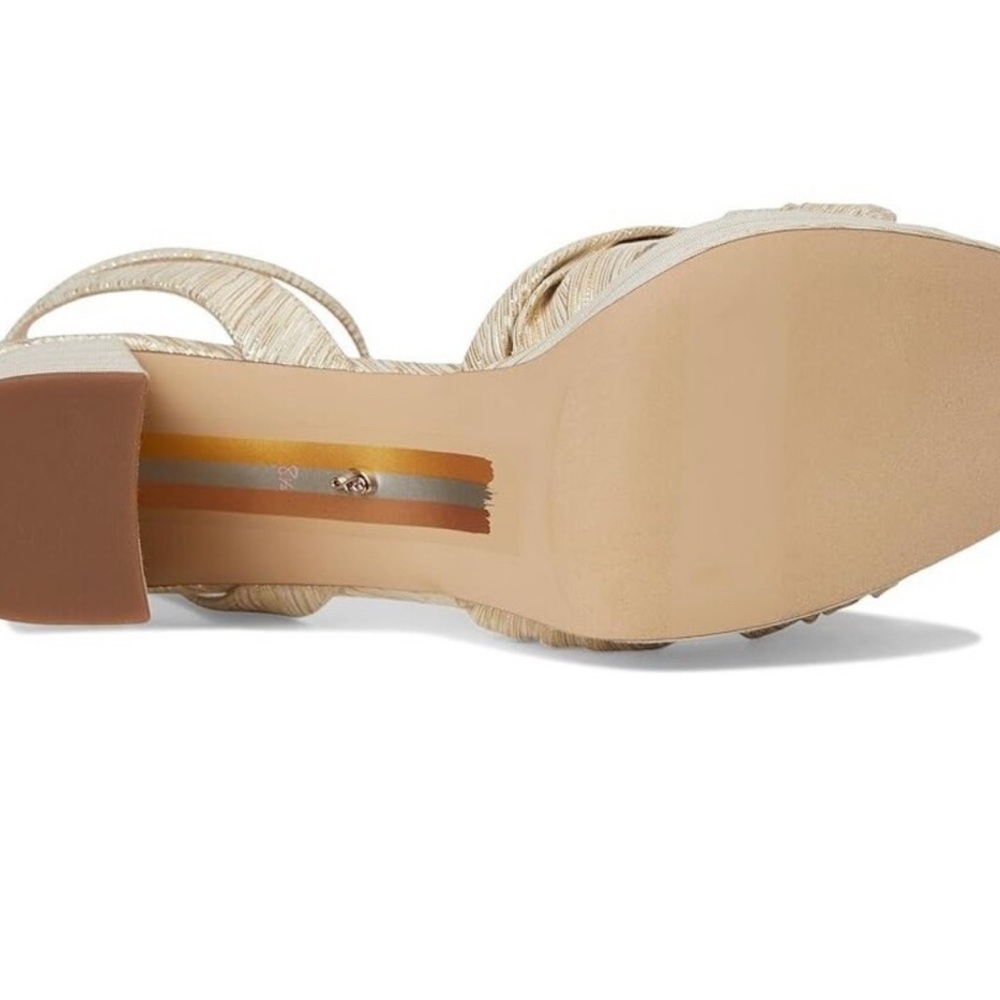 Sam Edelman Women's Tan Embellished Heels - Picture 4 of 4